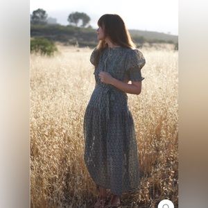 NWT :: Daughters of India Prairie Dress in Sage